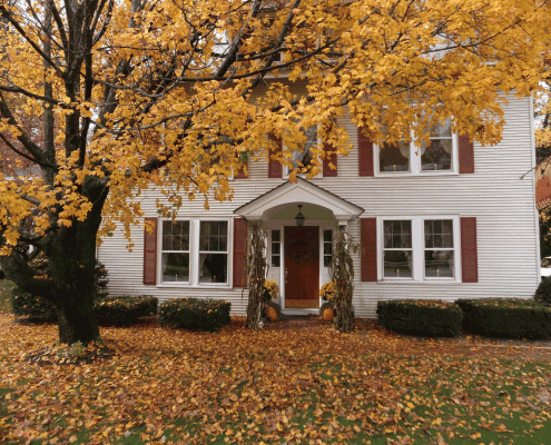 Foliage Season at the Covered Bridge House